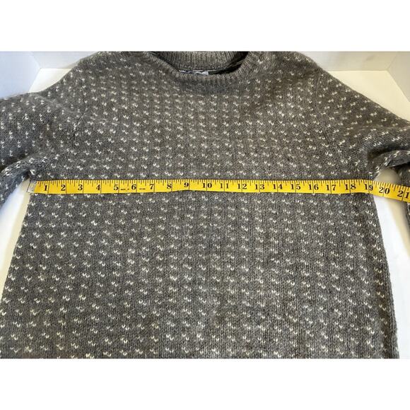 Woolrich Vintage Wool Crewneck Sweater – Men’s Large, Light Brown - Picture 7 of 10